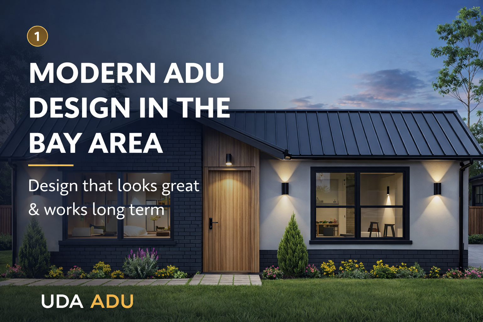Modern Adu Flat Roof Design | UDA ADU Blog